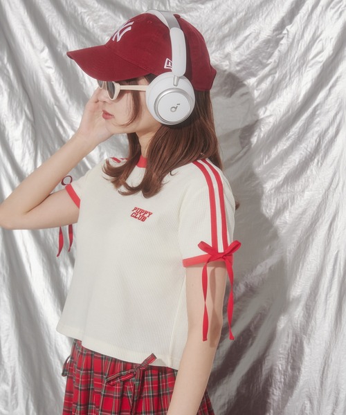 「WC」 半袖カットソー FREE ブルー レディース_画像7