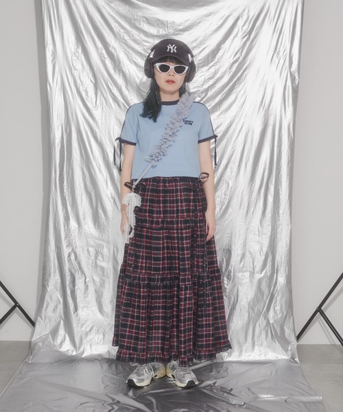 「WC」 半袖カットソー FREE ブルー レディース_画像9