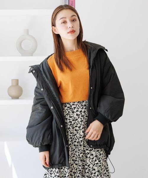 「mysty woman」 ナイロンブルゾン FREE ホワイト系その他 レディース_画像8
