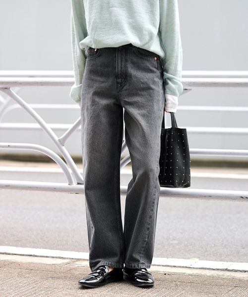 「JOURNAL STANDARD relume」 デニムパンツ 38 ブルー レディースの画像
