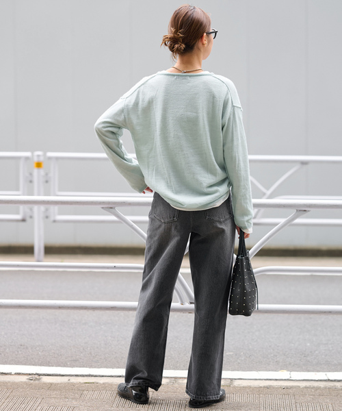 「JOURNAL STANDARD relume」 デニムパンツ 38 ブルー レディースの画像