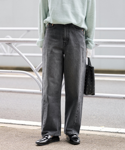 「JOURNAL STANDARD relume」 デニムパンツ 38 ブルー レディースの画像
