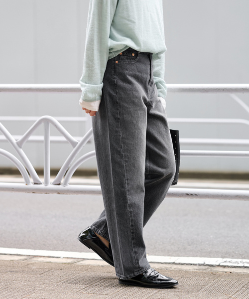 「JOURNAL STANDARD relume」 デニムパンツ 38 ブルー レディースの画像