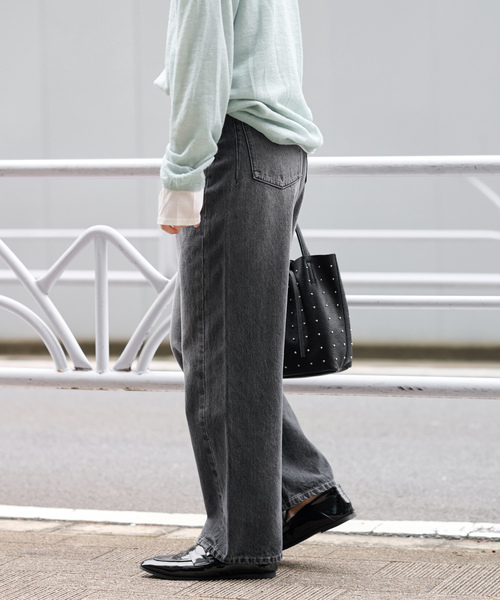 「JOURNAL STANDARD relume」 デニムパンツ 38 ブルー レディースの画像