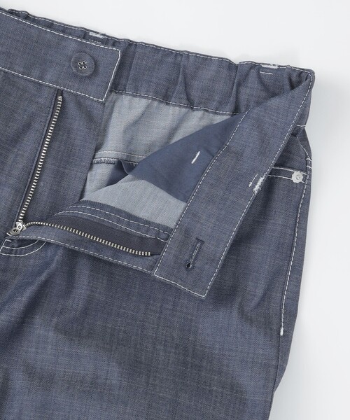 「TO BE CHIC」 クロップドパンツ 40 ダークネイビー レディース_画像9