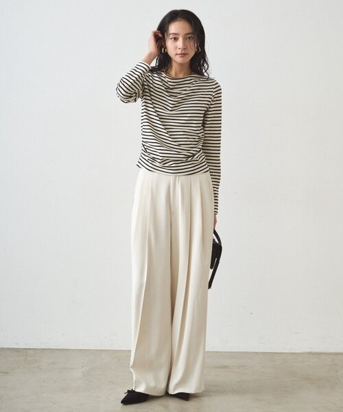 「LOUNGEDRESS」 パンツ MEDIUM ベージュ レディースの画像