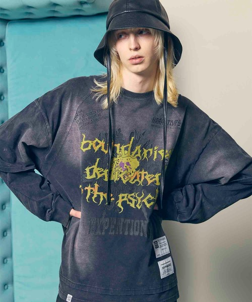 Y*n様 【人気】MAISON SPECIAL メゾンスペシャル　長袖　ロンT MAISON SPECIAL（メゾンスペシャル） tシャツ Garden Flower Photo トップス