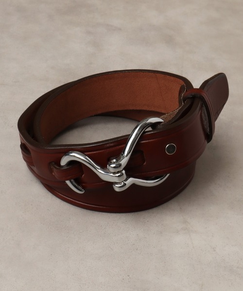 「TORY LEATHER」 ベルト 34 ブラック メンズ_画像6