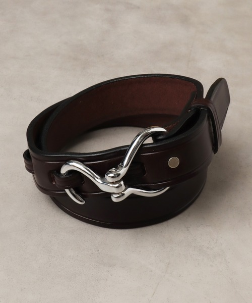 「TORY LEATHER」 ベルト 34 ブラック メンズ_画像7