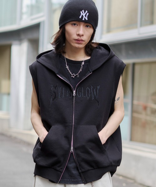 ロウ　WCS2026 サンフランシスコ リグレー パーカー 　Lサイズ WEGO（ウィゴー） パーカー WEGO/「26年春夏新作」ノースリZIPパーカー