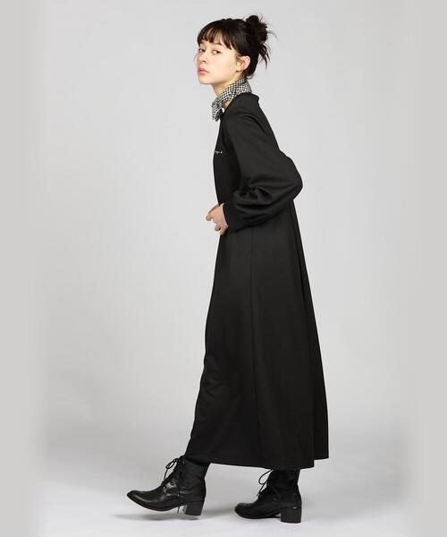 「To b. by agnes b.」 長袖ワンピース 36 ブラック レディース_画像4