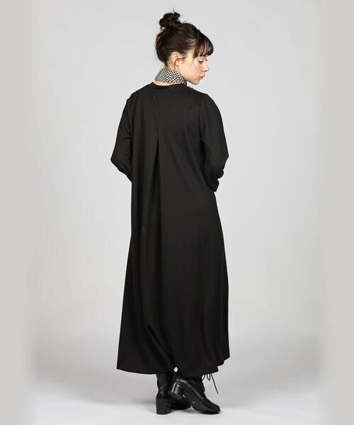 「To b. by agnes b.」 長袖ワンピース 36 ブラック レディース_画像5