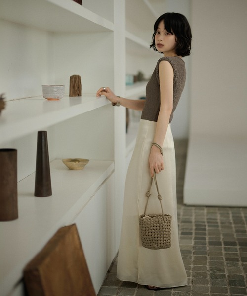 ショルダーバッグ バッグ ミニ mesh mini shoulder bag /レザー調