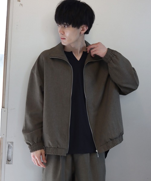 「SITRY」 ブルゾン L カーキ メンズ_画像3