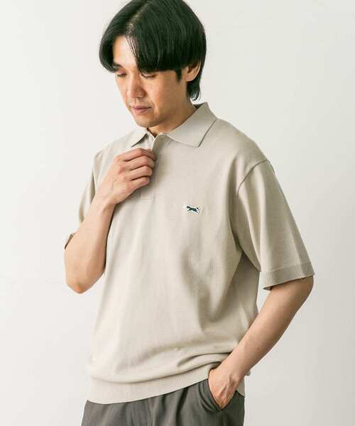 「URBAN RESEARCH DOORS」 半袖ニット X-LARGE グレー系その他 メンズ_画像3