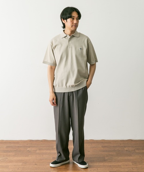 「URBAN RESEARCH DOORS」 半袖ニット X-LARGE グレー系その他 メンズ_画像6