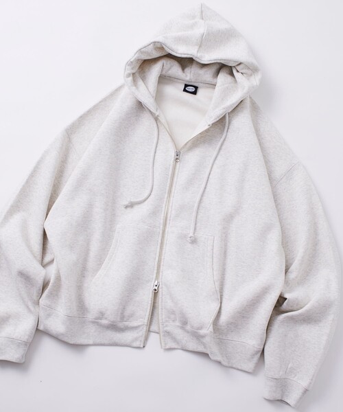 「FREAK'S STORE」 ジップアップパーカー SMALL ネイビー メンズ_画像3
