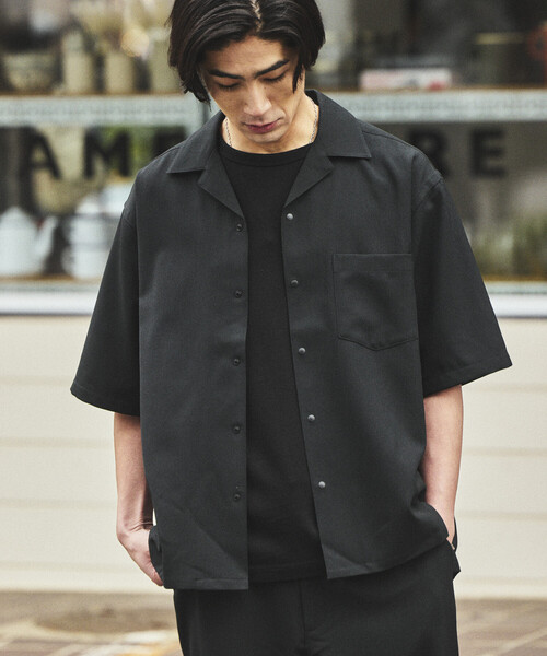 FREAK'S STORE（フリークスストア） シャツ 半袖 速乾素材 リラックス