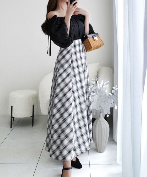 「mily bilet」 長袖ワンピース MEDIUM アイボリー レディース_画像4