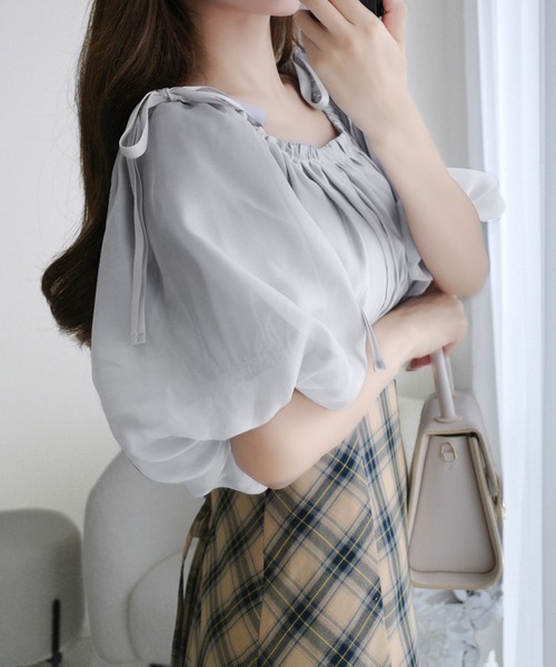 「mily bilet」 長袖ワンピース MEDIUM アイボリー レディース_画像5