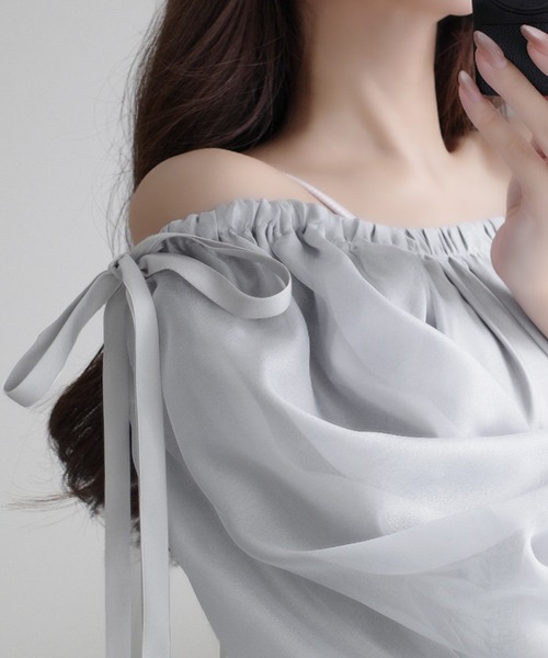 「mily bilet」 長袖ワンピース MEDIUM アイボリー レディース_画像7