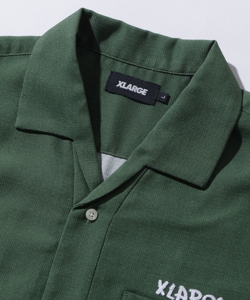 「XLARGE」 半袖シャツ L ベージュ メンズ_画像4