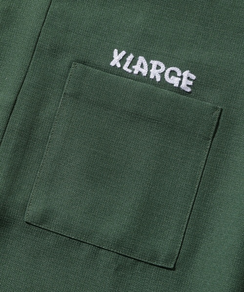 「XLARGE」 半袖シャツ L ベージュ メンズ_画像5