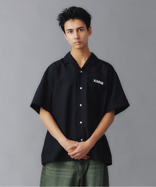 「XLARGE」 半袖シャツ L ベージュ メンズ_画像7