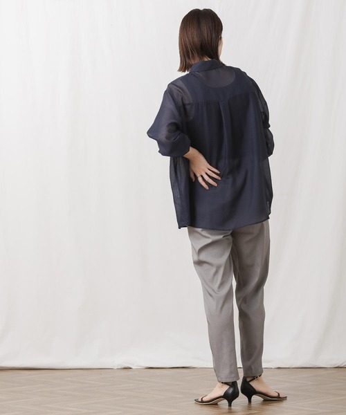 「Gready Brilliant」 「AuieF」イージーパンツ 38 グレー レディース_画像7