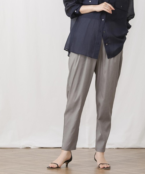 「Gready Brilliant」 「AuieF」イージーパンツ 38 グレー レディース_画像8