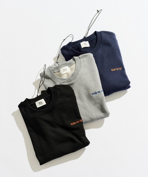 「WETTEMPT」 スウェットカットソー LARGE グレー メンズ_画像8