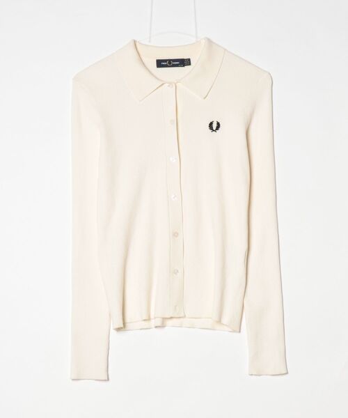 FRED PERRY（フレッドペリー） 長袖ポロシャツ 10 オフホワイト