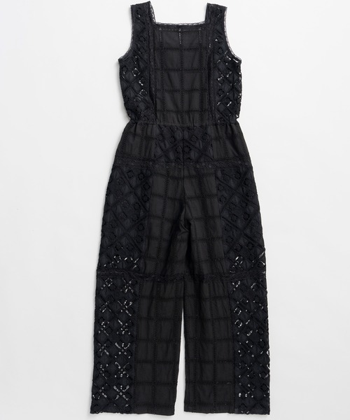 サロペット・オーバーオール・オールインワン PRANK PROJECT Cotton Lace Jumpsuit PRANK PROJECT（プランクプロジェクト） オールインワン 「2026Summer