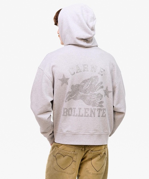 パーカー carne bollente STARS AND STUDS レディースの画像