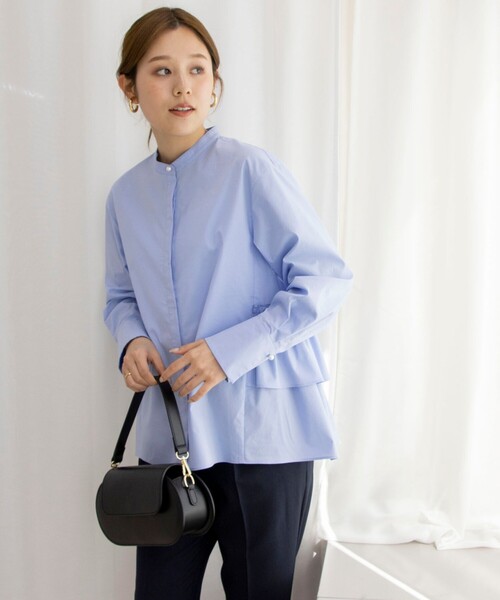 「NOLLEY'S Sophi」 長袖ブラウス 38 ホワイト レディース_画像2