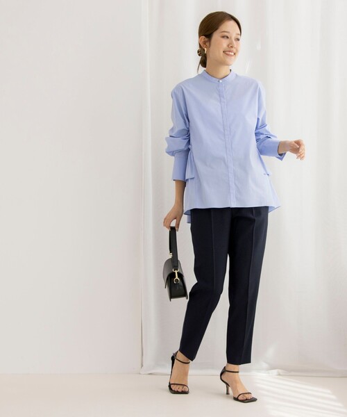 「NOLLEY'S Sophi」 長袖ブラウス 38 ホワイト レディース_画像3