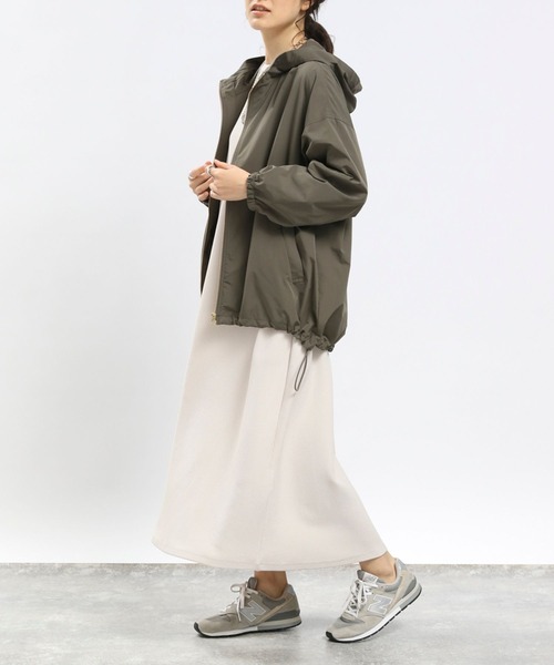 「GLOBAL WORK Smile Seed Store」 7分袖ワンピース MEDIUM ブラック レディース_画像3