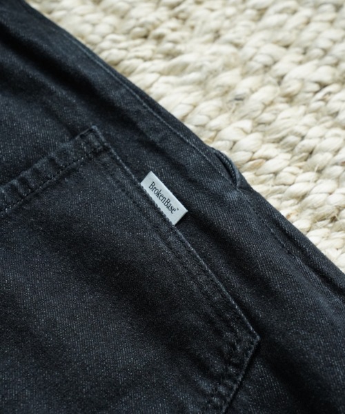 「BROKEN BASE」 デニムパンツ SMALL ブラック メンズ_画像6