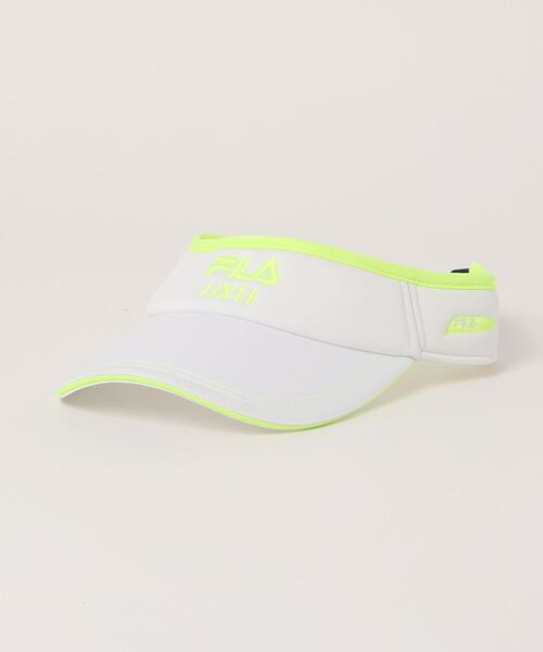「FILA GOLF」 サンバイザー FREE ホワイト レディース_画像5