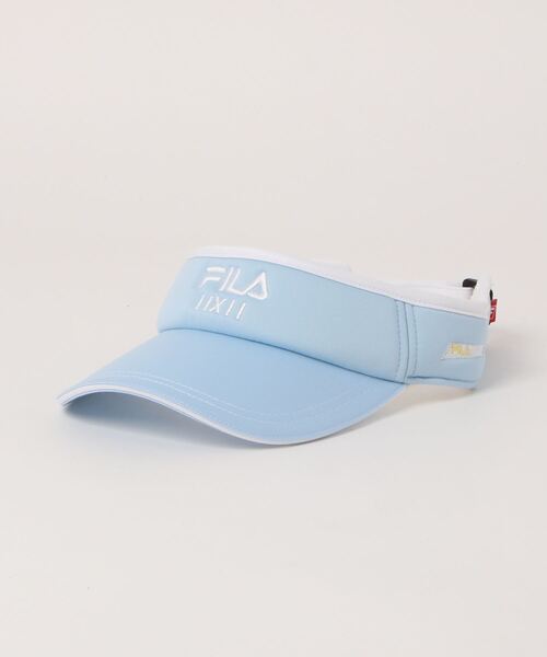 「FILA GOLF」 サンバイザー FREE ホワイト レディース_画像6