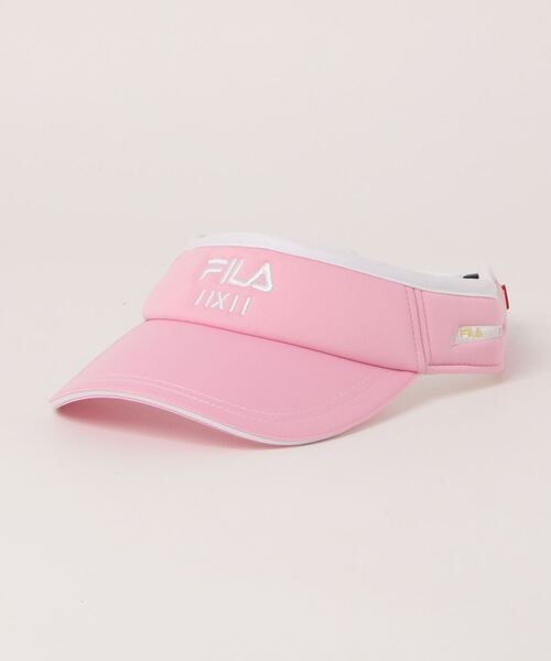 「FILA GOLF」 サンバイザー FREE ホワイト レディース_画像7