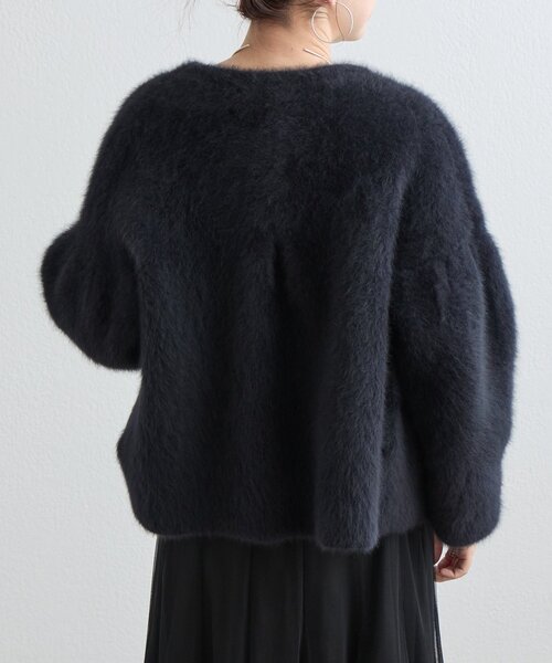 BEARDSLEY（ビアズリー） コート アウター ファーニットコートショート