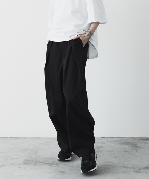 「remer」 パンツ LARGE オリーブ メンズ_画像4