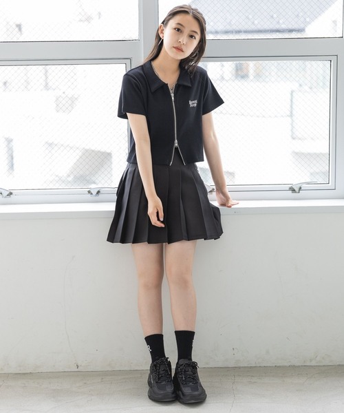 「repipi armario」 「KIDS」プリーツスカート LARGE ベージュ キッズ_画像5