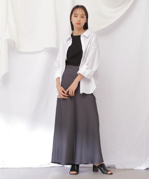 「JILL by JILL STUART」 長袖シャツ FREE ブルー系その他 レディース_画像3