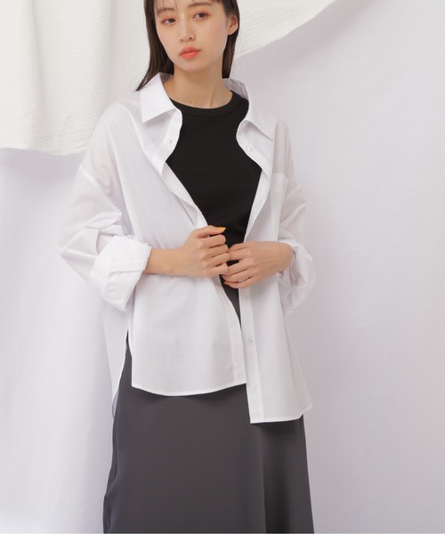 「JILL by JILL STUART」 長袖シャツ FREE ブルー系その他 レディース_画像4