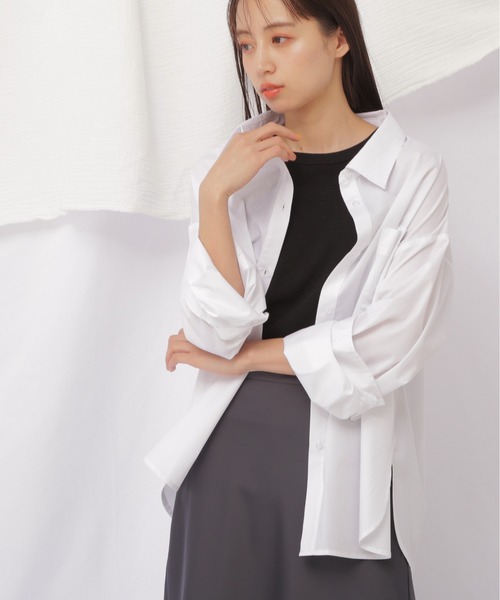「JILL by JILL STUART」 長袖シャツ FREE ブルー系その他 レディース_画像5