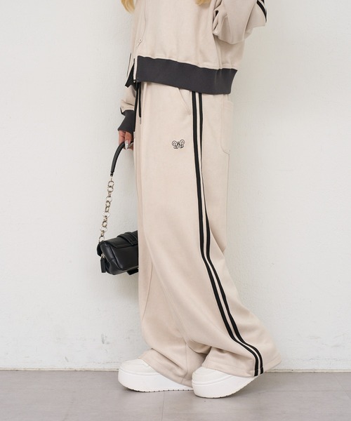 ANOTHER BRANCH OLIVE des OLIVE パンツ セットアップ可能スエード