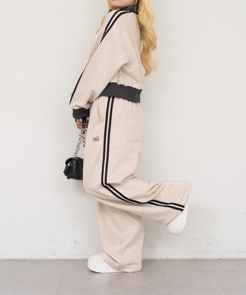 ANOTHER BRANCH OLIVE des OLIVE パンツ セットアップ可能スエード