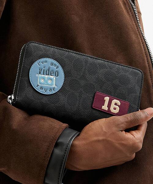 COACH（コーチ） 長財布 財布 アコーディオン ウォレット・ステッカー